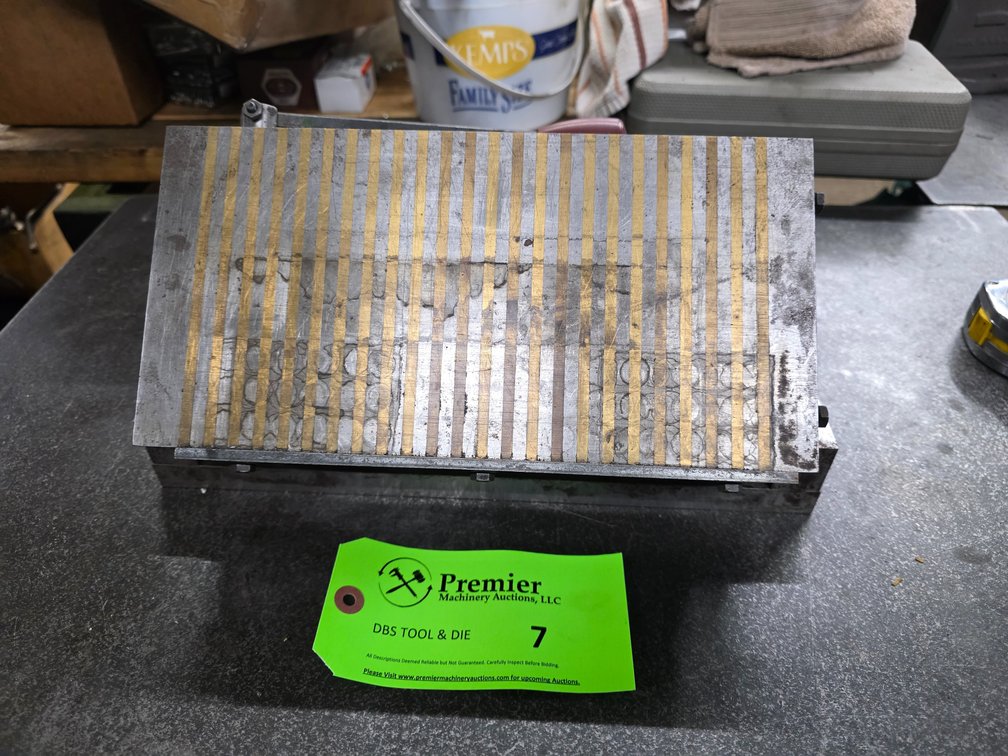 Enco 6" x 12" Permanent Magnetic Chuck