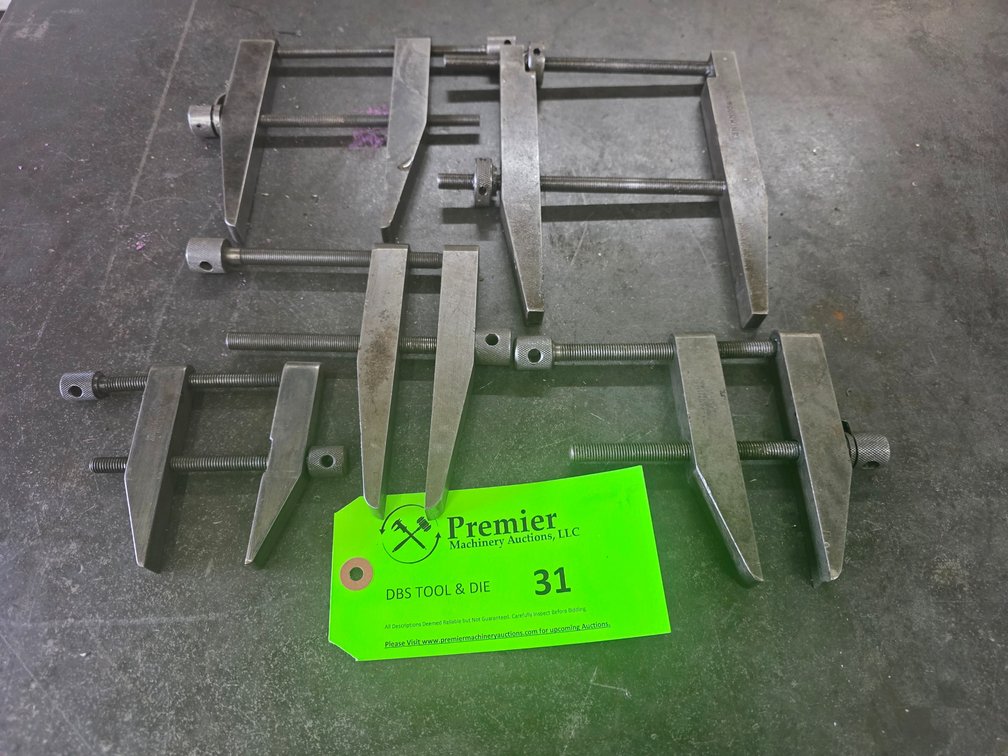 (5) Machinists Clamps.