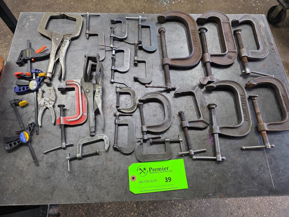 Group of Assorted Workholding 