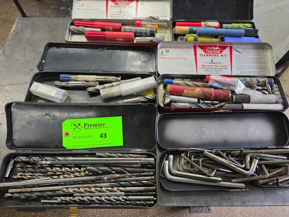 Group of Miscellaneous Endmills, Drillbits and More