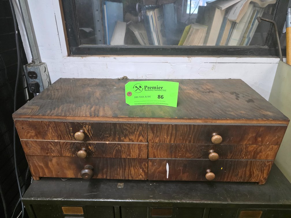 6-Drawer Wood Cabinet