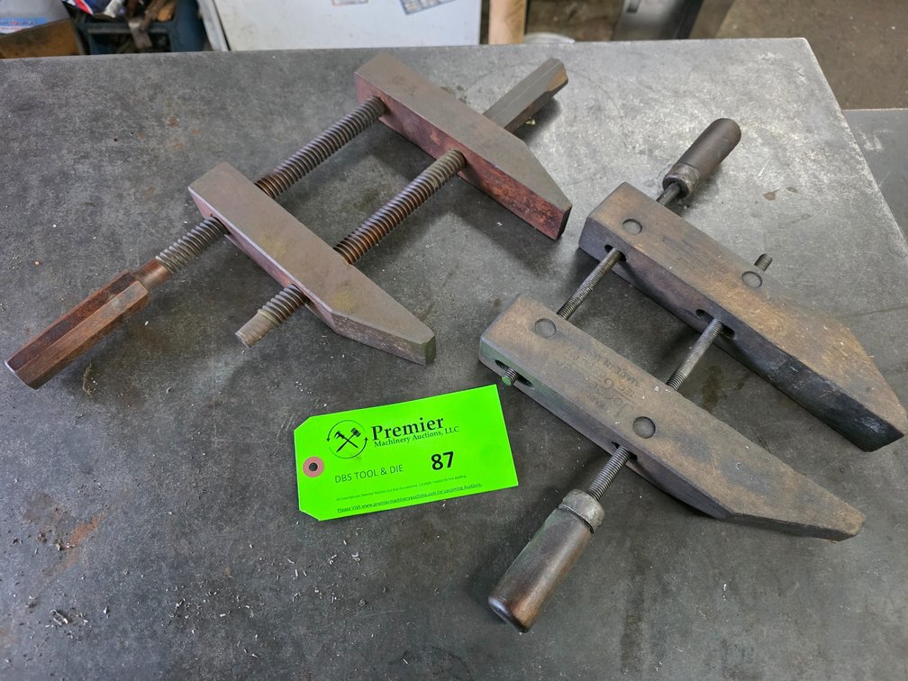 (2) Wood Clamps
