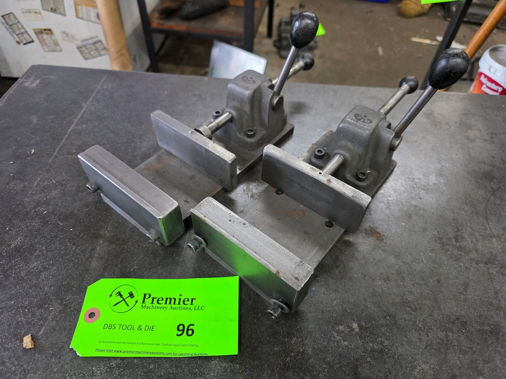 (2) Custom Made Clamping Fixtures 