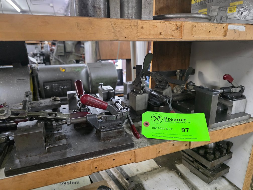 Group of Assorted Fixturing with Toggle Clamps