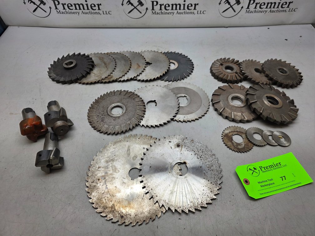 Assorted Slotting Cutters . 