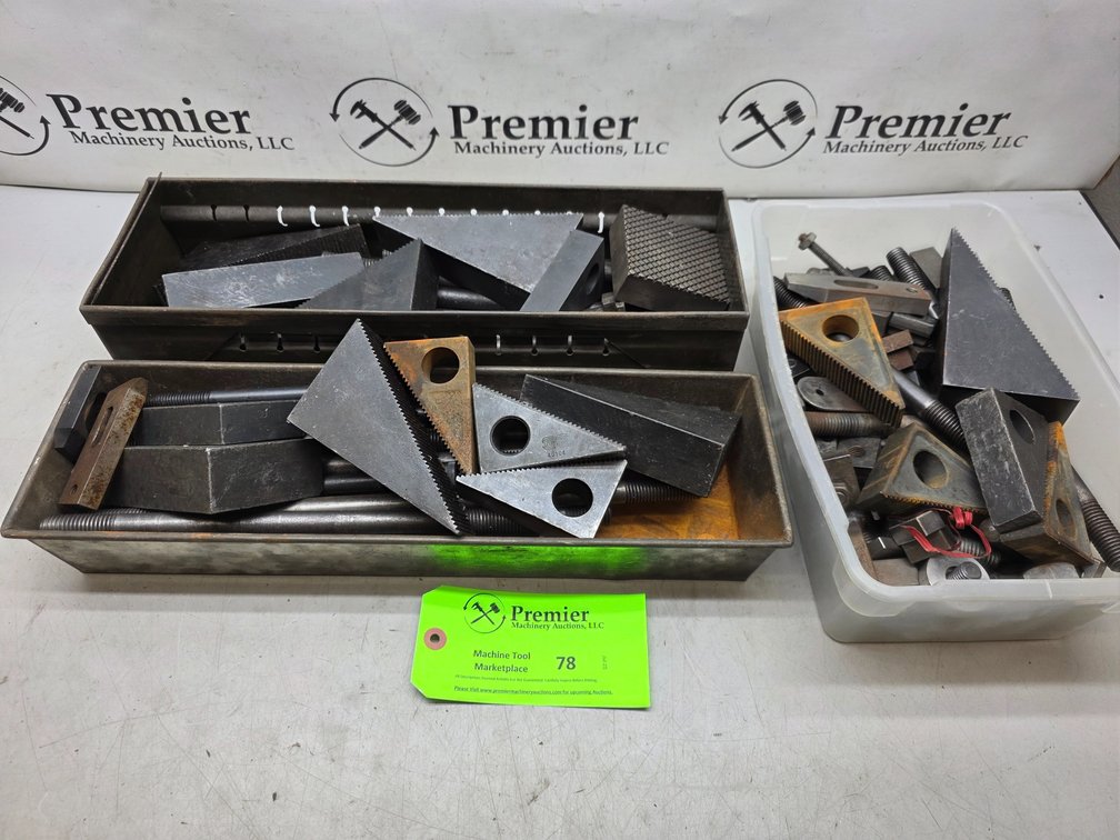 Large Assortment of Hold Down Hardware. 