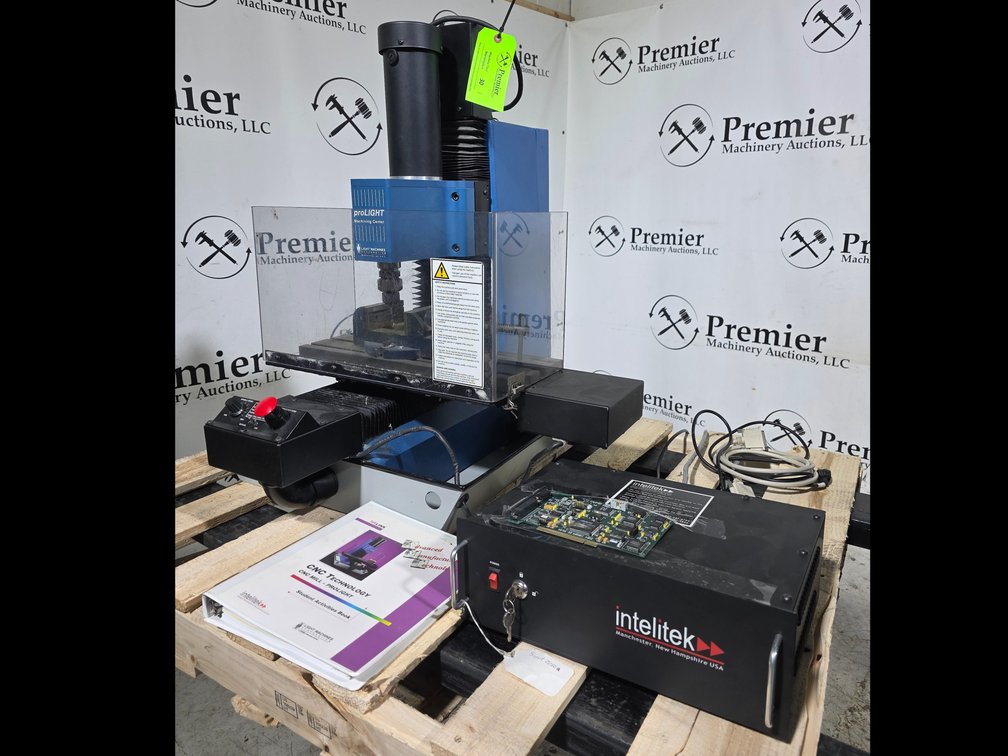 Light Machines Corporation "proLight" Benchtop Machining Center.