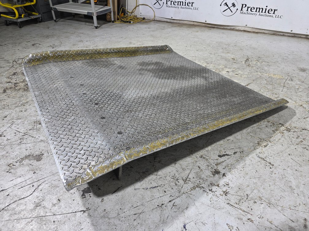 Aluminum 3000 Lb. Cap. Dock Plate. 