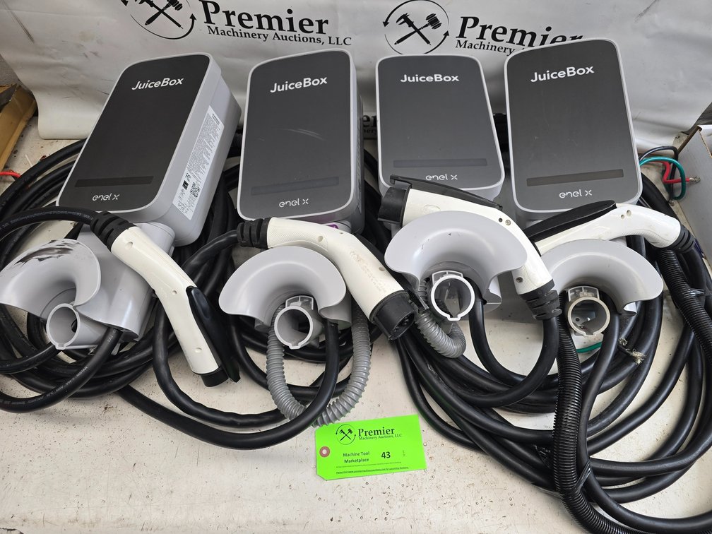 (4) JuiceBox 40 Amp Electric Vehicle Charger (Hardwired), Various Models