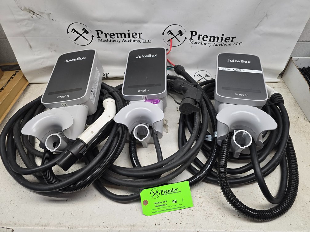 (3) JuiceBox 40 Amp Electric Vehicle Charger (Hardwired), Various Models