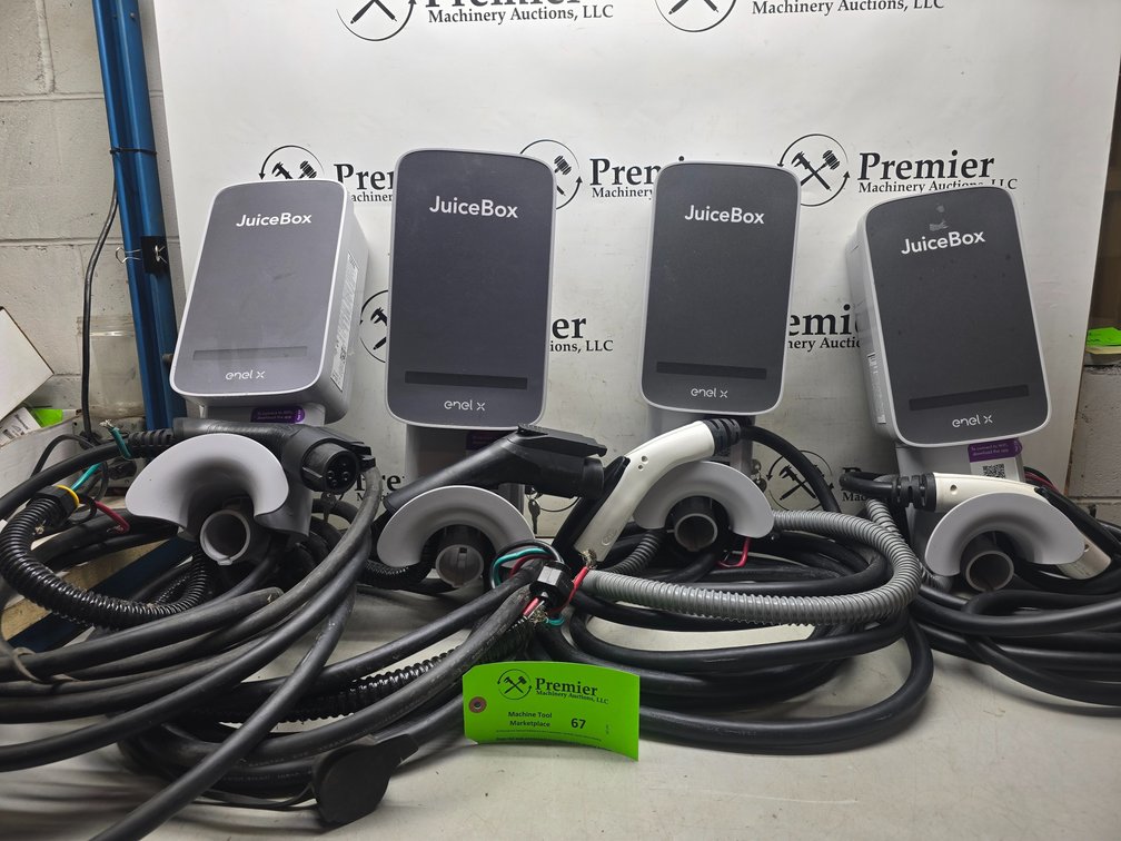 (4) JuiceBox 40 Amp Electric Vehicle Charger (Hardwired)