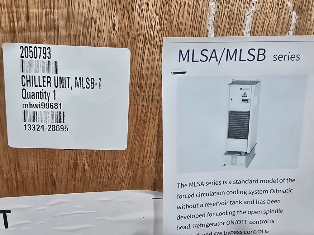 Chiller Unit, MLSB-1