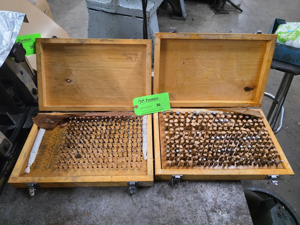 (2) Incomplete Gage Pin Sets.
