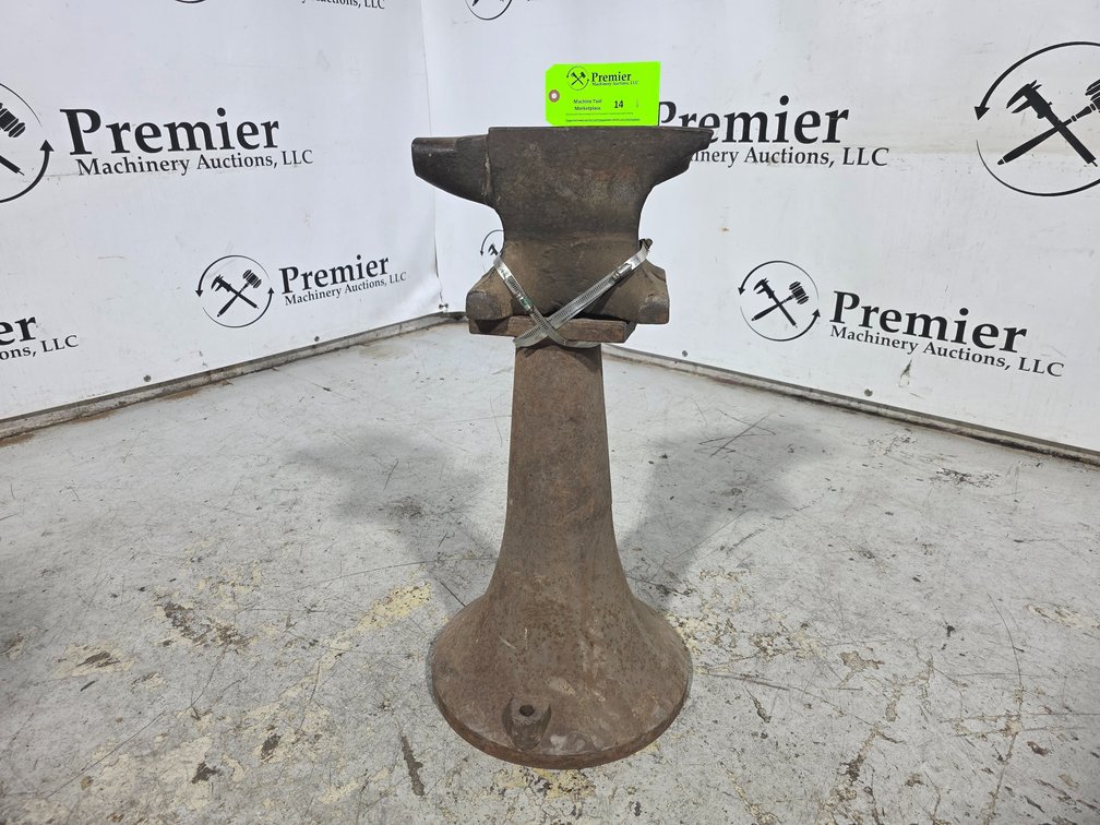 Anvil w/ Cast Iron Base. 