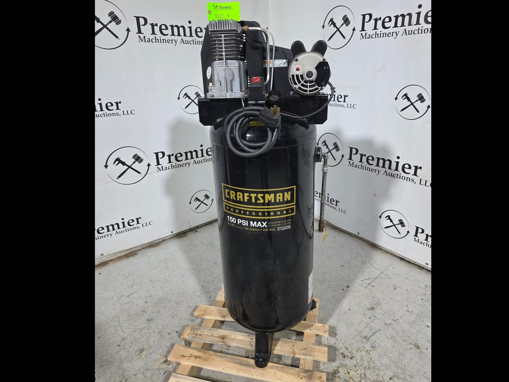 Craftsman Professional Vertical Air Compressor. 
