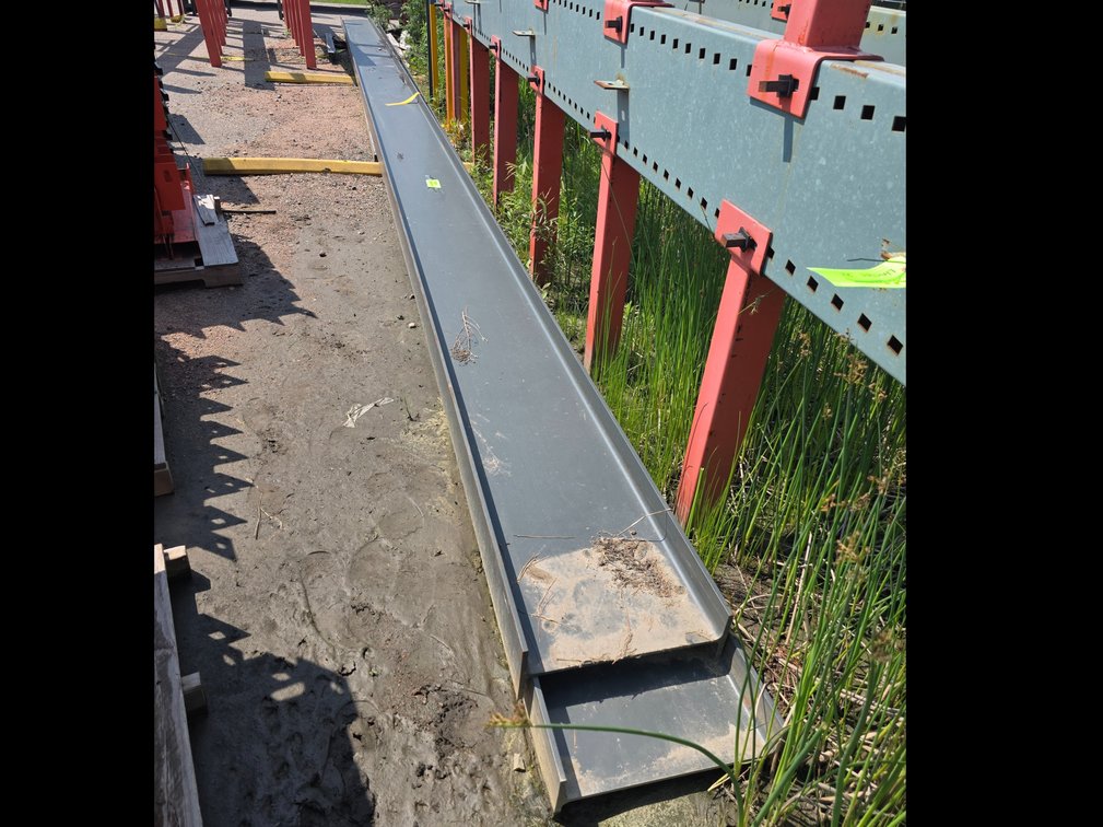 (2) 40' L Steel I-Beams.