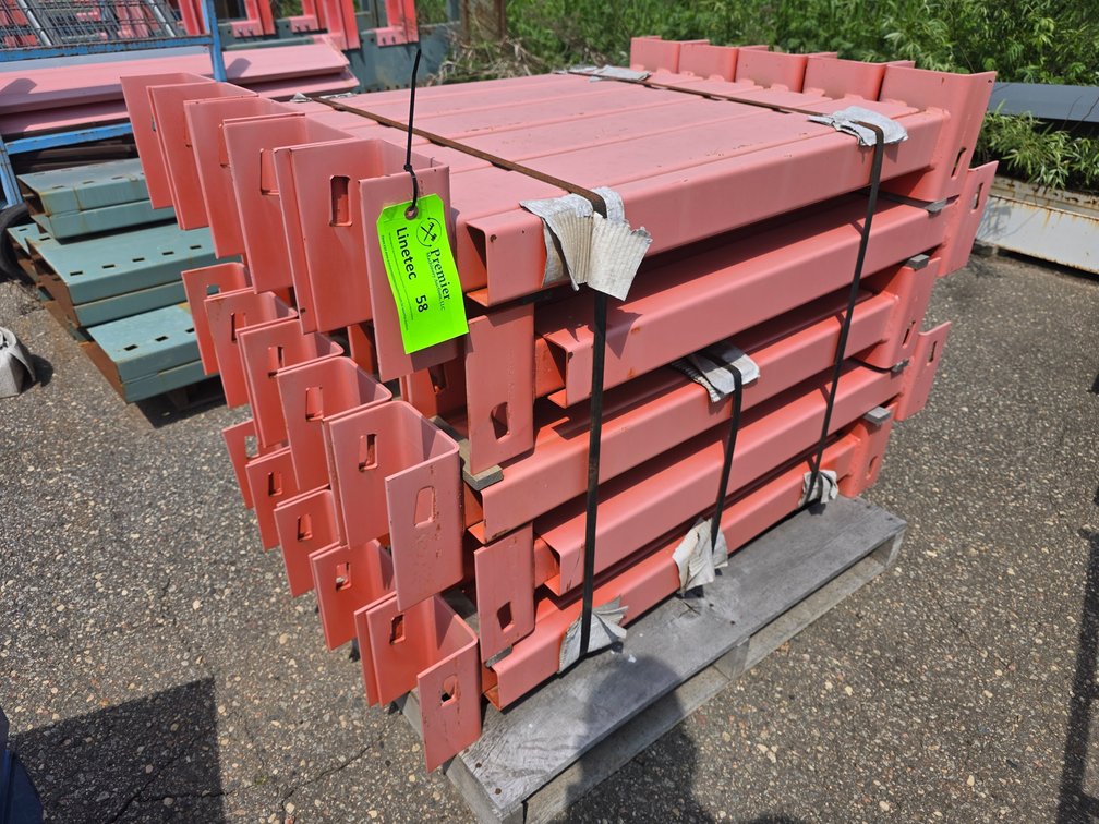 Pallet of 36" L Arms for Cantilever Rack.