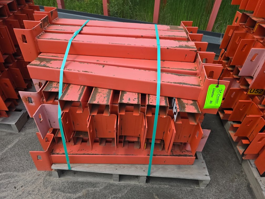 Pallet of 36" L Arms for Cantilever Rack.