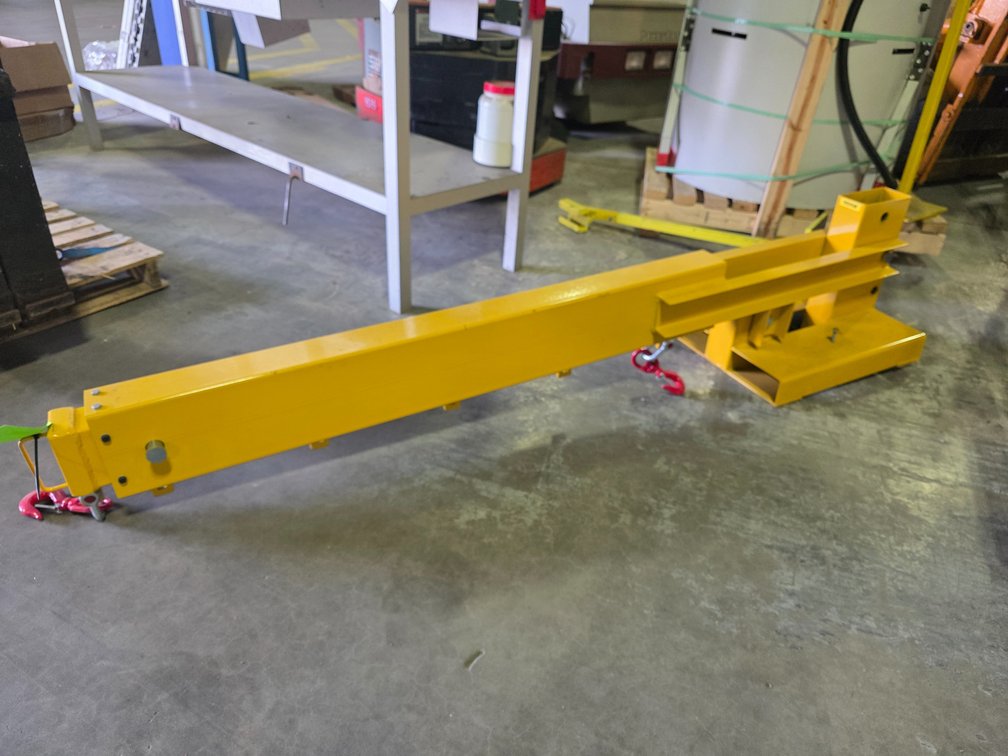 Vevor Telescoping Forklift Boom.