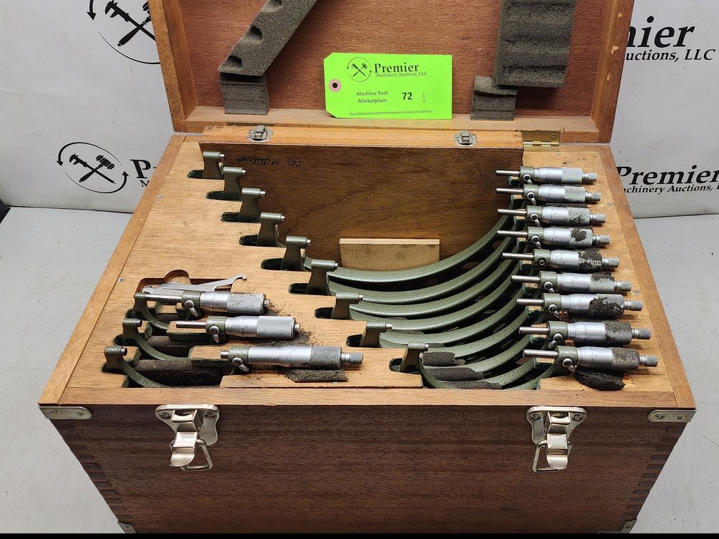 Mitutoyo Micrometer Set.