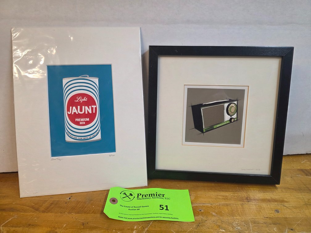 (2) Art Pieces.