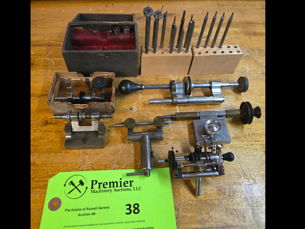 Group of Assorted Pivot Polishing Attachments and Accesories.