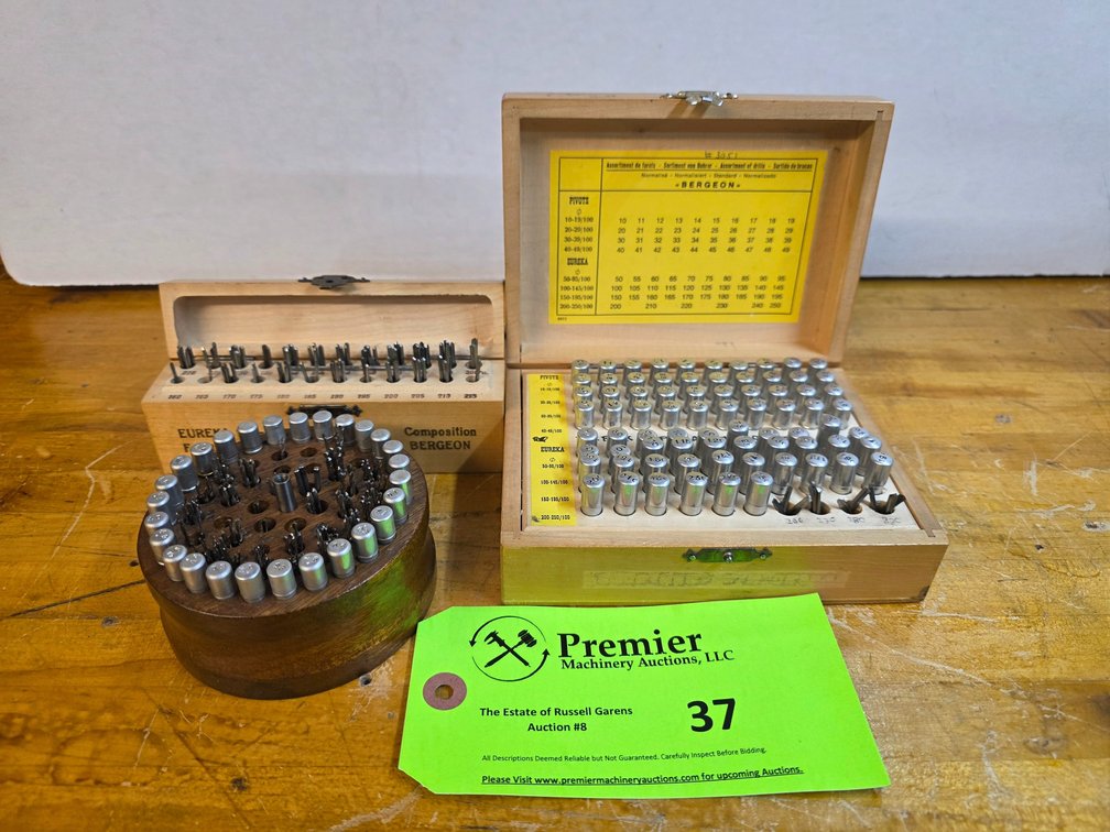 Group of Watchmakers Drill Bits.