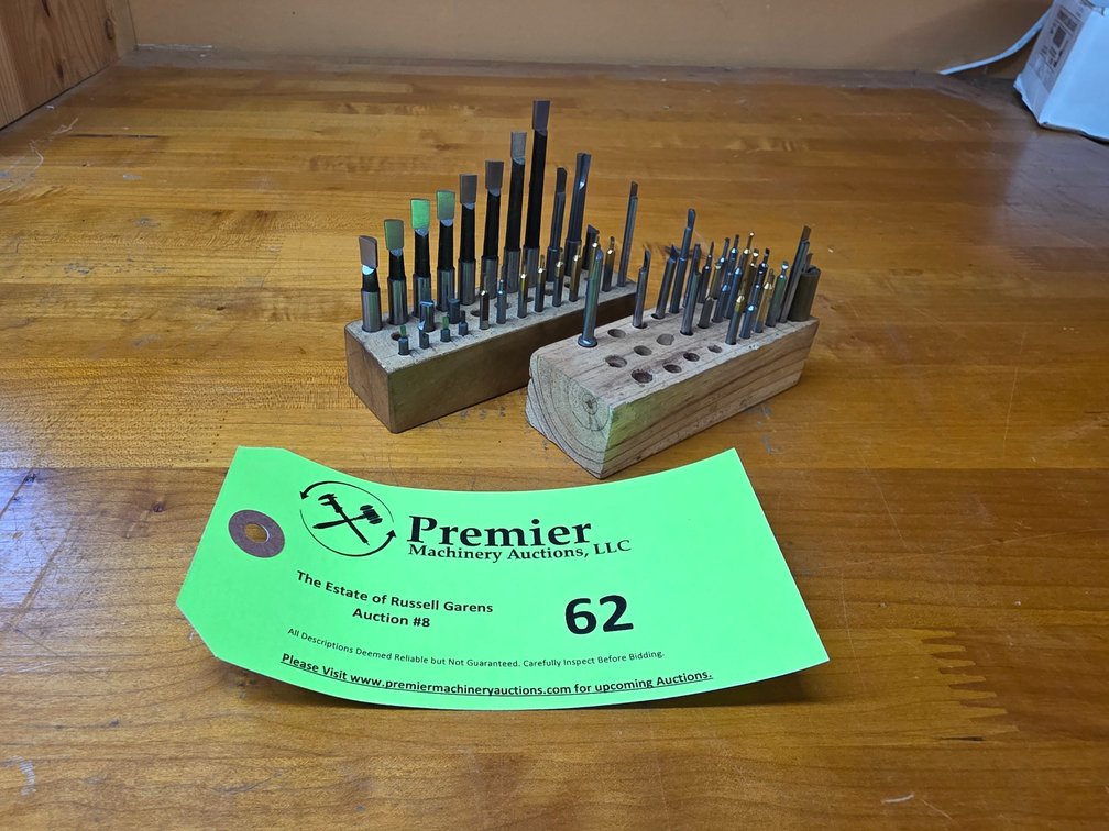 Assorted Micro Boring Bars. 