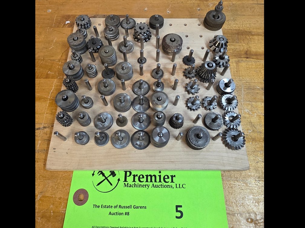 Large Assortment of Small Cutters.