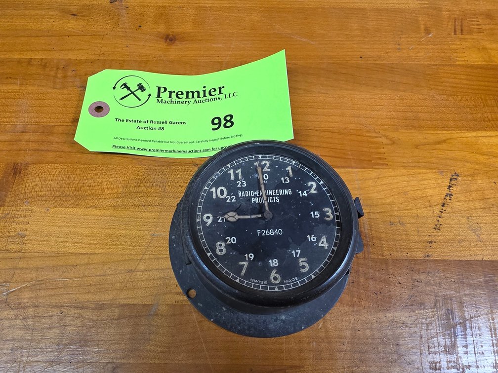Radio Engineering Products Vintage Chelsea Clock. 