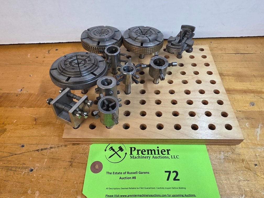 Group of Assorted 8MM Lathe Tooling.