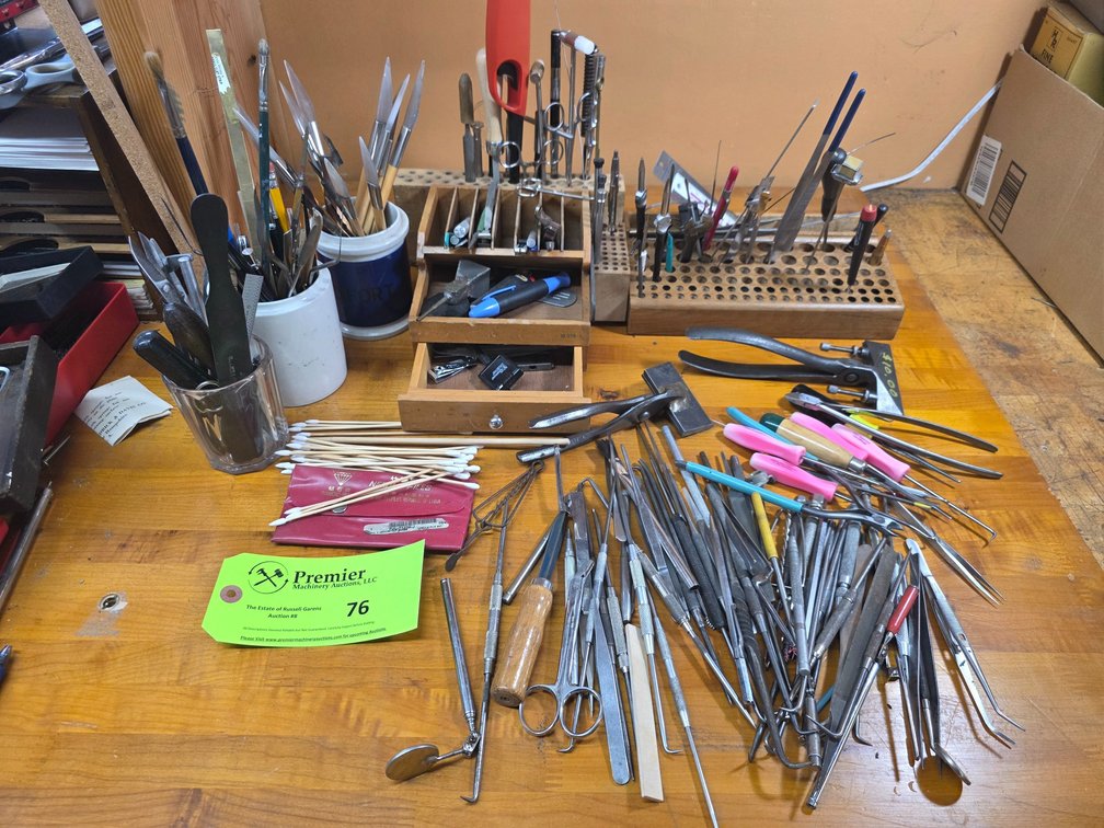 Large Asdortment of Mainly Jewelers Hand Tools. 