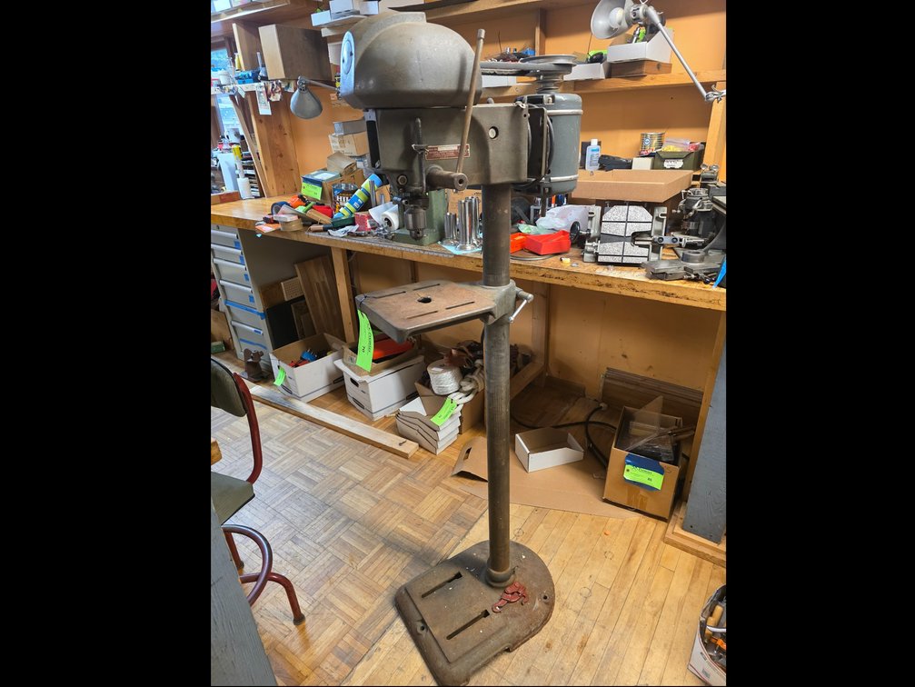 Delta Rockwell Floor Standing Drill Press.