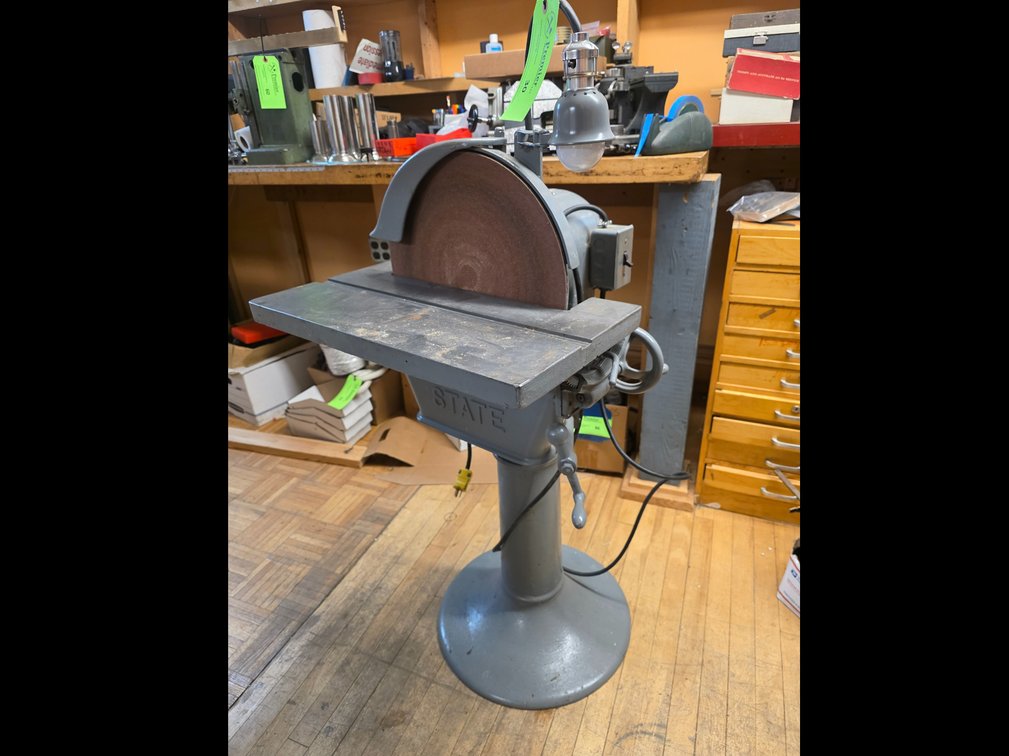 State 15" Disc Sander.