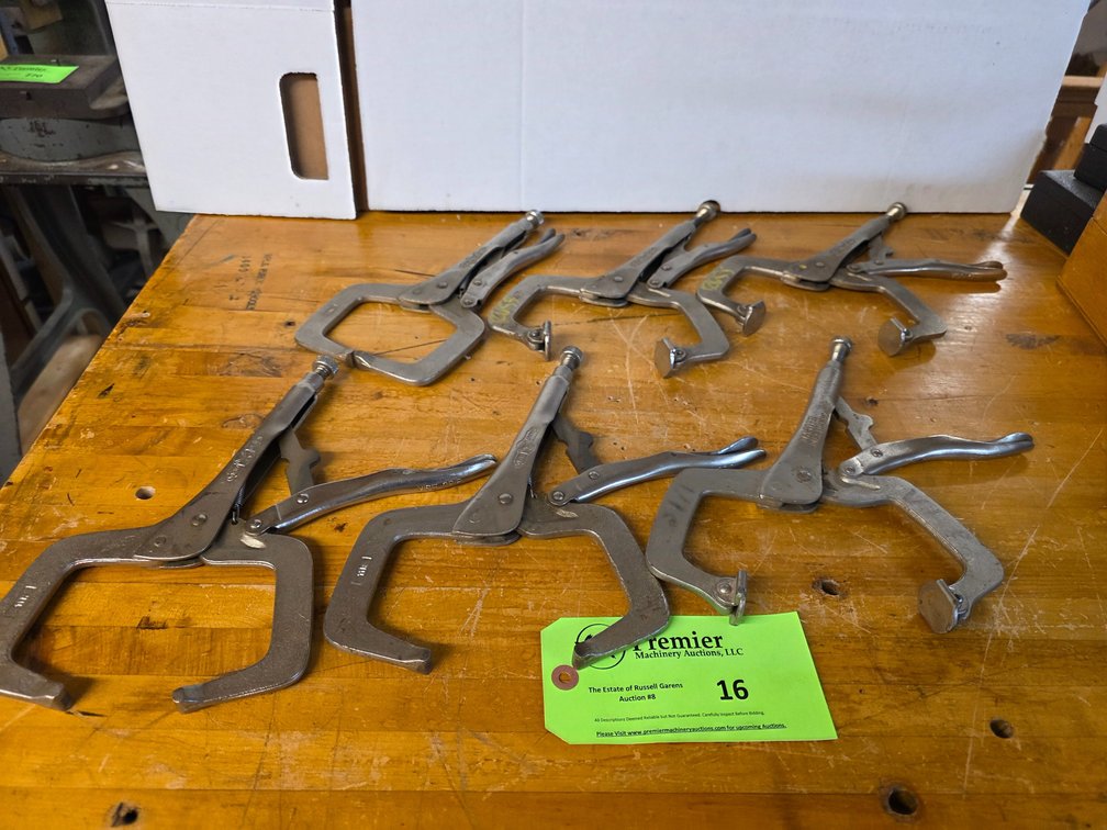 (6) Irwin 11R and 11SP Vise Grips.