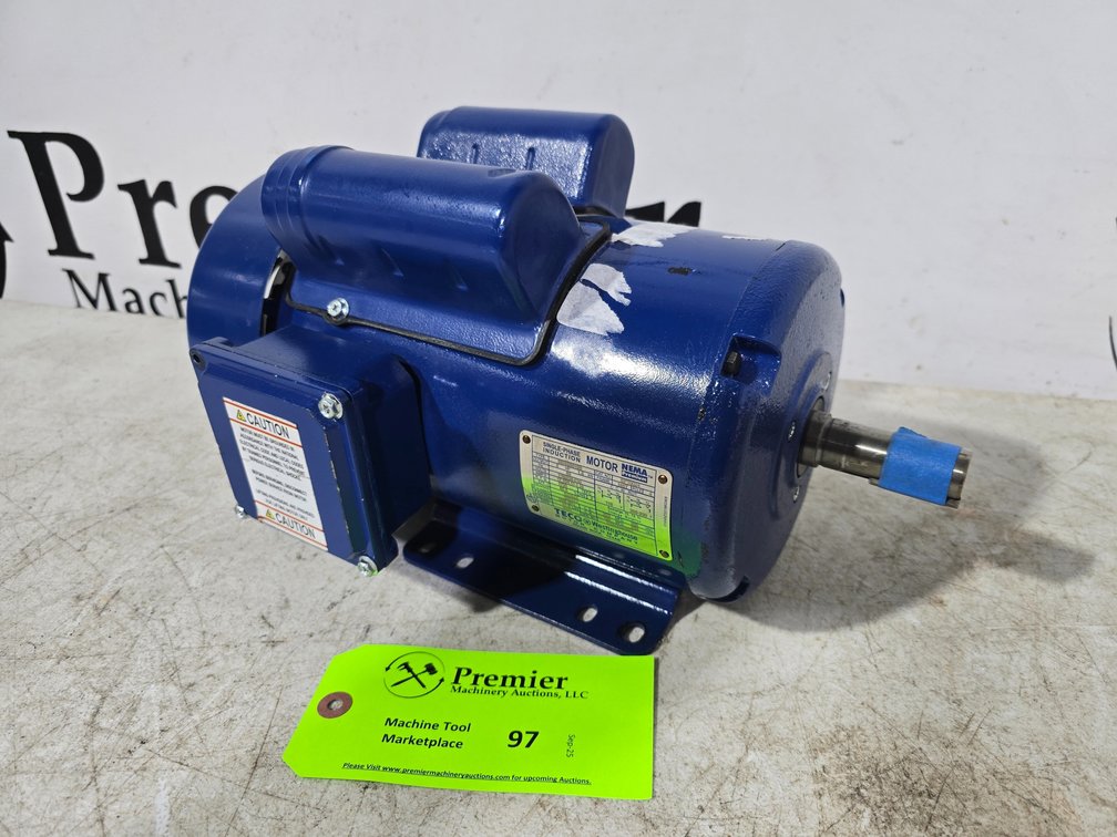 Teco Westinghouse Cat. No. SPT0024 Type BEGS3910B 1-Phase Motor 