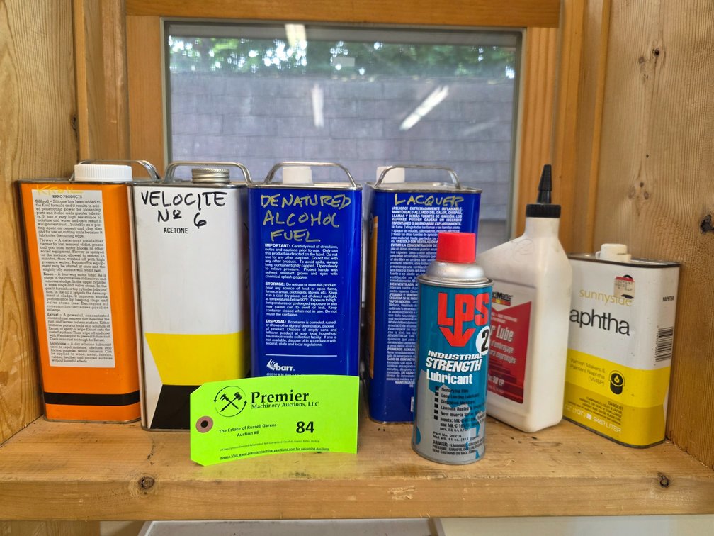 Assorted Chemicals. 