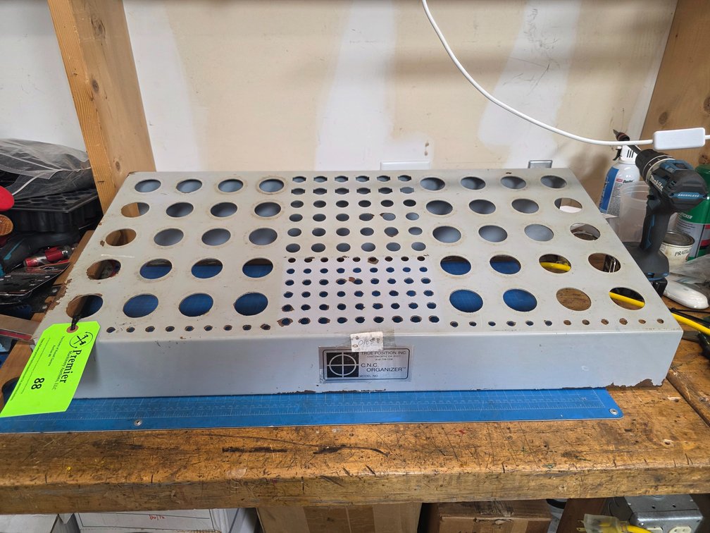 True Position Inc. CNC Tooling Organizer.