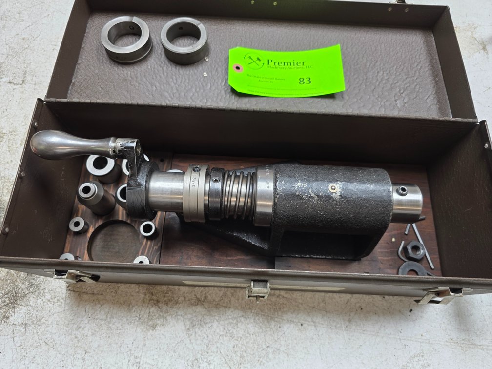 Weldon Tool Co. Grinding Fixture. 