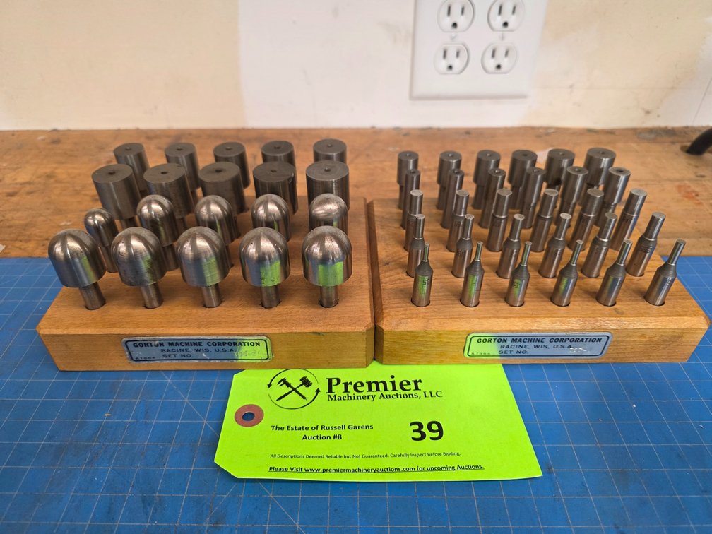 (2) Gorton Machine Corporation Pantograph Stylus Sets.