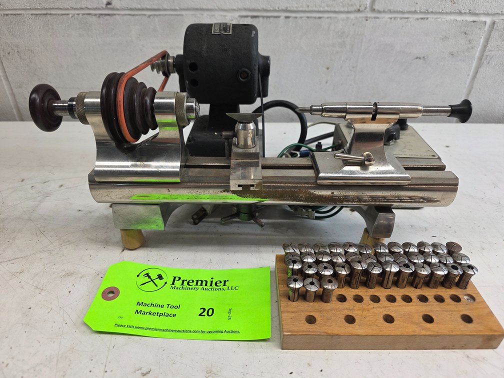 12" L Watchmakers Lathe