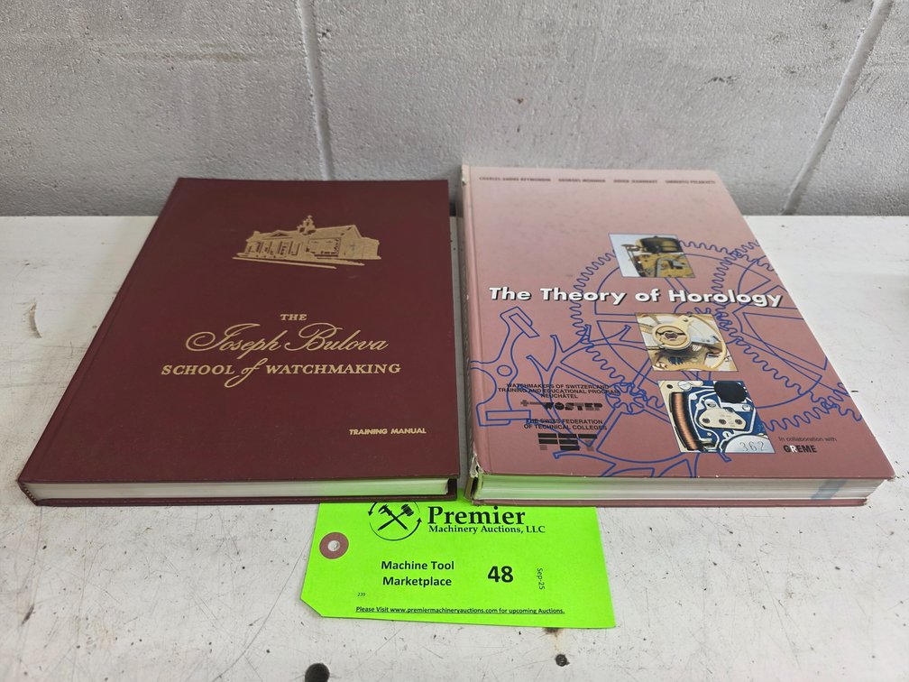(2) Horology Books.