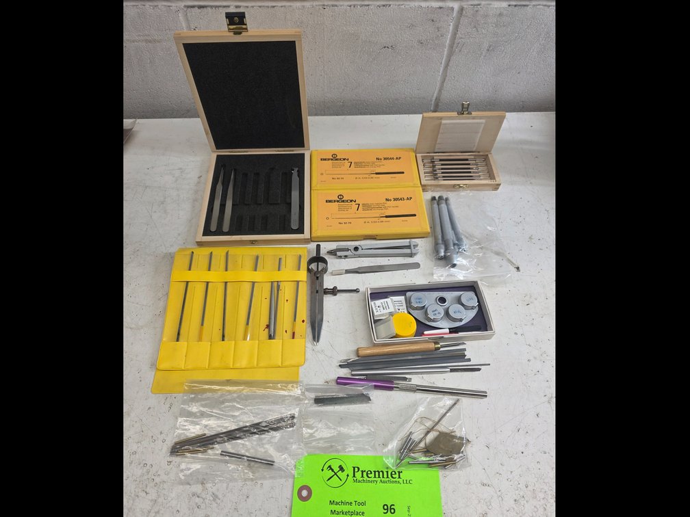 Large Assortment of Watchmakers Tooling