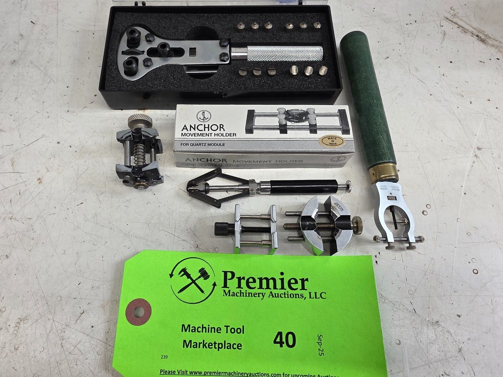 Assorted Watchmakers Tools