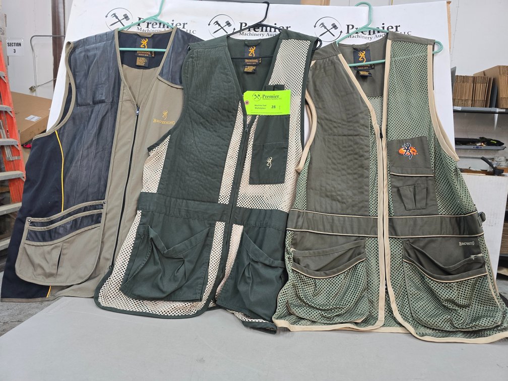 (3) Browning Vests