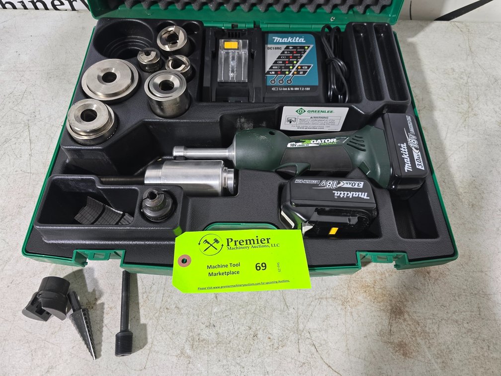 Makita Gator by Greenlee Model LS50L Battery Powered Punch Driver