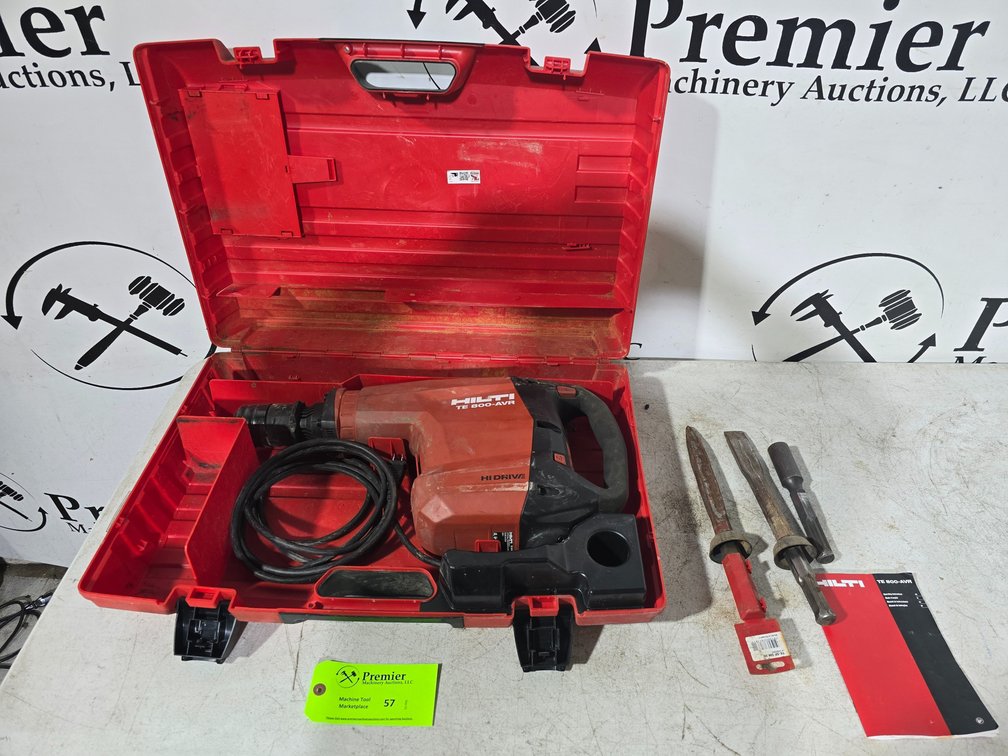 Hilti Model TE 800-AVR Breaking/Demolition Hammer