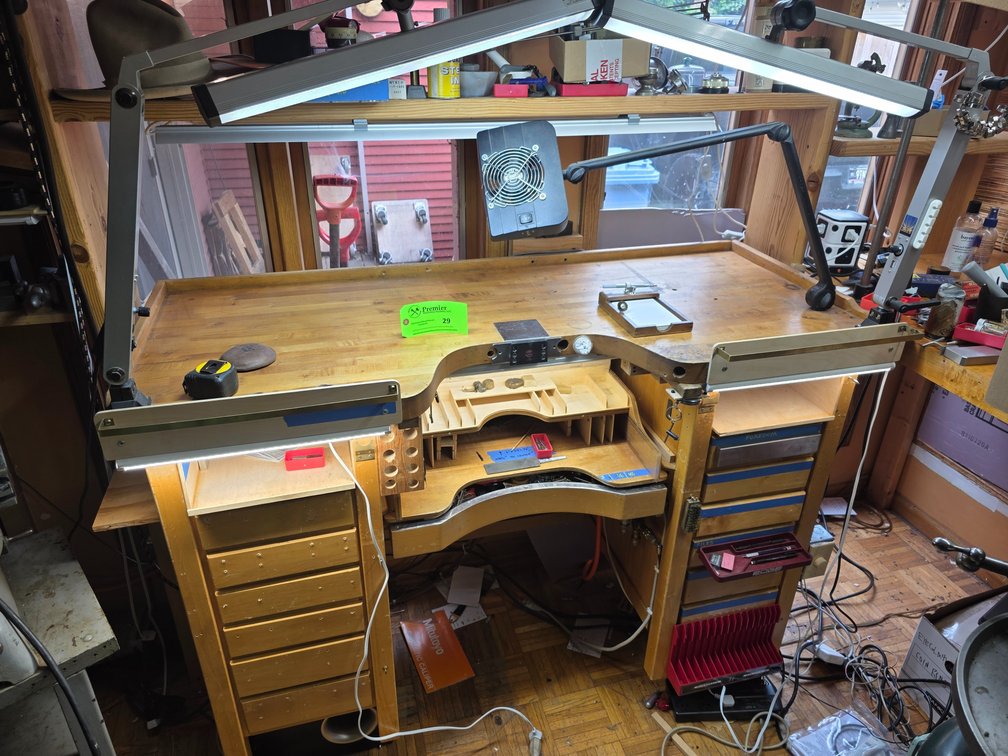 15-Drawer Jewelers Bench 