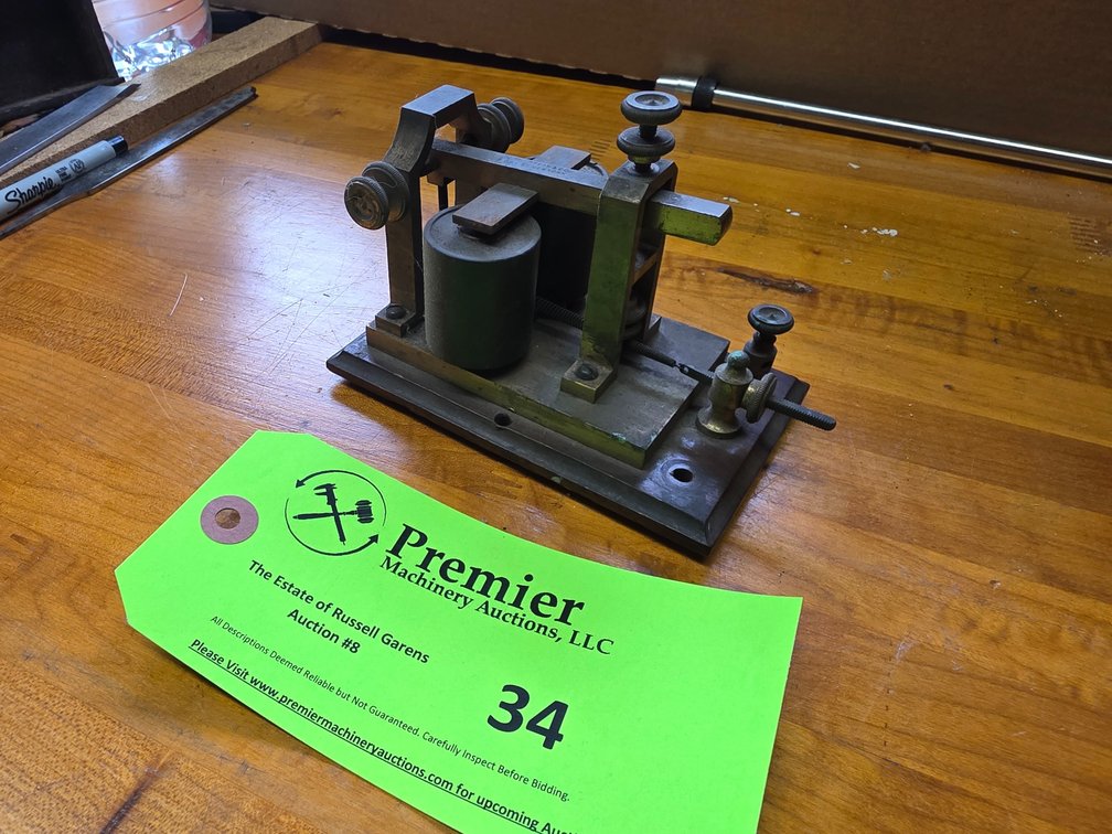 L.C. Tillotson & Co. Vintage Morse Code Machine. 