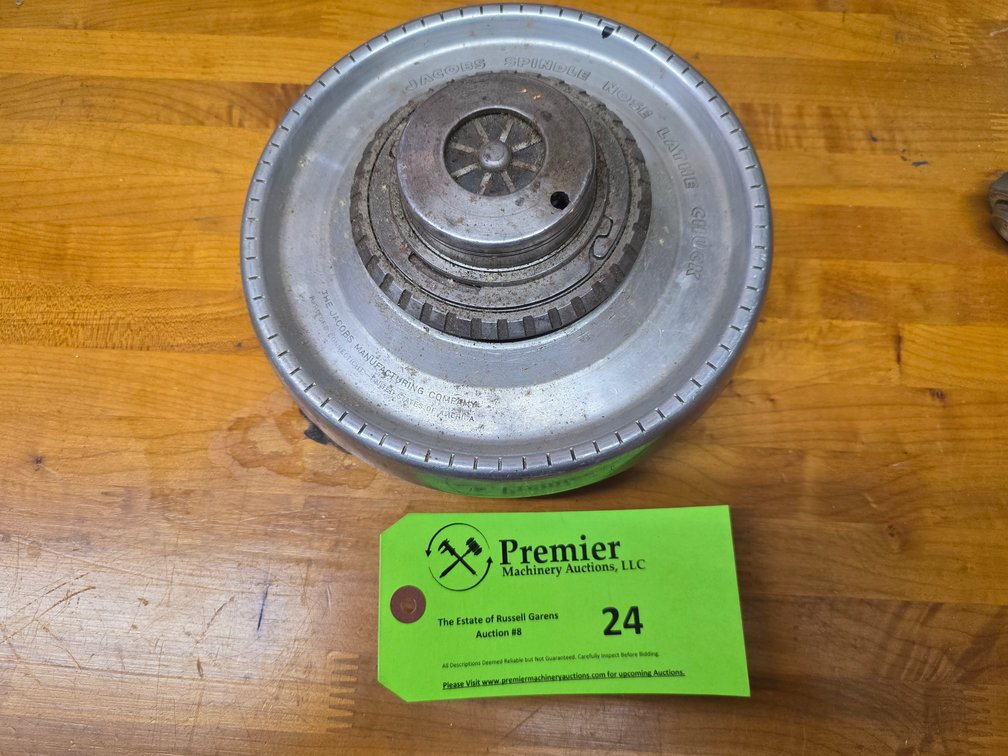 Jacobs Flex Collet Spindle Nose Lathe Chuck. 